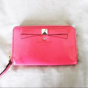Pink Kate Spade wallet